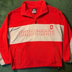 Ohio State Red and Gray Men's Sweater